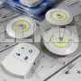 Светодиодный сенсорный ночник с пультом LED Light with Remote Control набор 3 шт